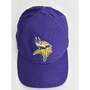 Minnesota Vikings Game Day NFL Hat Cap Mens Purple Logo Adjustable Snapback NWOT